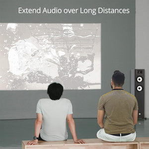 Coaxial/Toslink CAT5e/6 Extender – 300m
