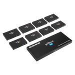1x8 HDMI 2.0 CAT Extender/Splitter (1x Transmitter & 8x Receivers) - 60m (197ft) for 4K60Hz - 1080p up to 90m (295ft)
