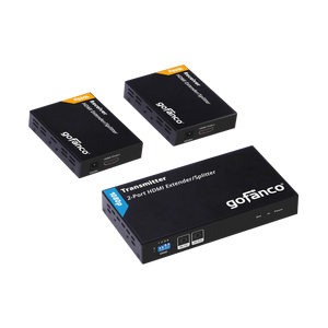 2-Port HDMI Extender over CAT5e/6 w/ Loopout - 50m