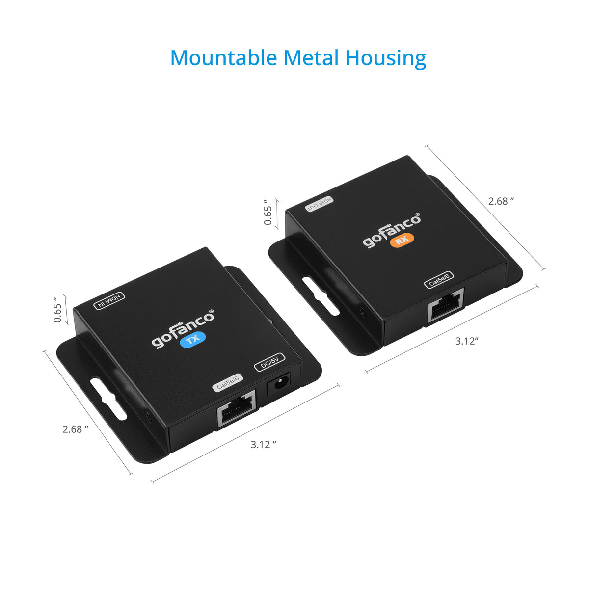 HDMI Extender over CAT5e/6 1080p – 60m