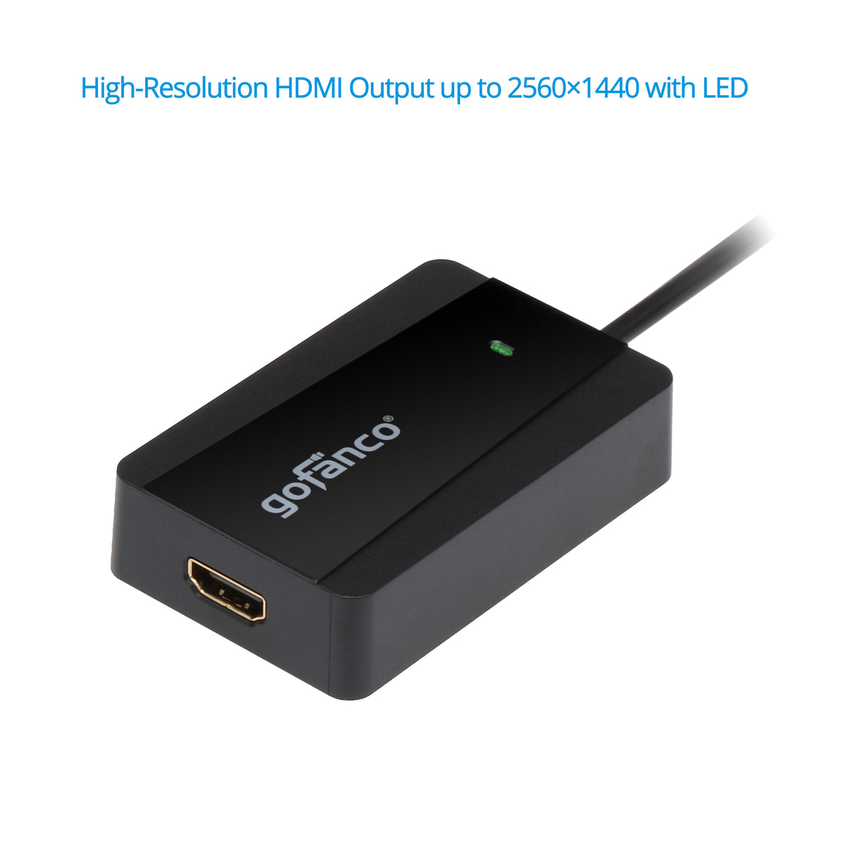 USB 3.0 to HDMI/DVI Video Adapter – Black