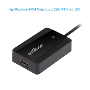 USB 3.0 to HDMI/DVI Video Adapter – Black