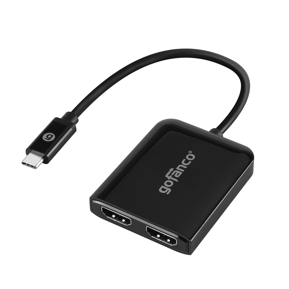 USB-C MST 2-Port HDMI Hub 4K 60Hz