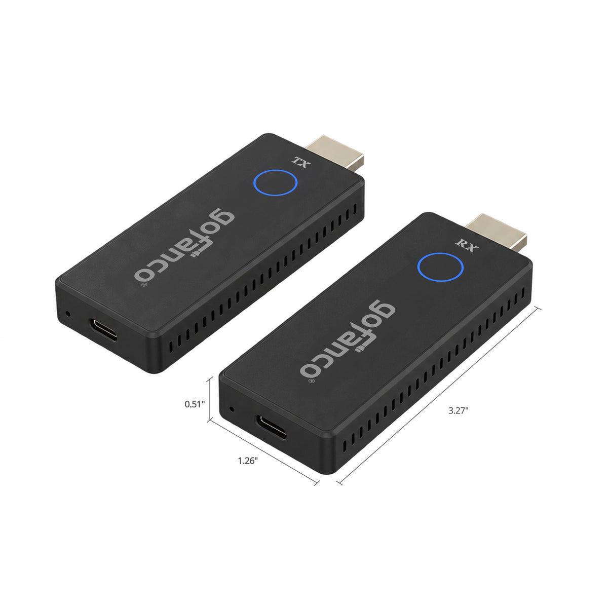 Wireless 4K HDMI Dongle Extender Kit - 98ft (30m)