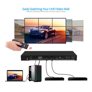 3x3 Video Wall Controller 4K30