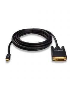 mini displayport to DVI adapter cable 10ft gold plated wrapped
