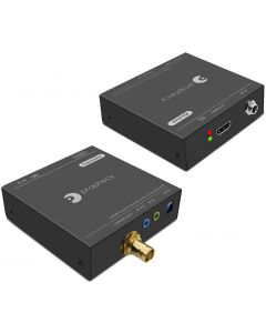 HDMI Extender Over Coaxial Kit - Transmitter and Receiver gofanco