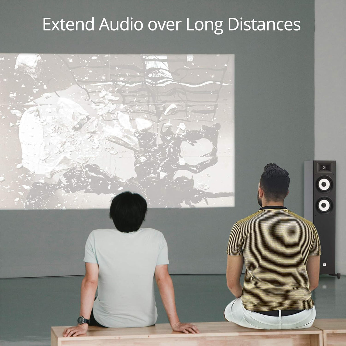Coaxial/Toslink CAT5e/6 Extender – 300m