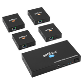 1080p 1x4 HDMI Extender/Splitter over CAT5e/6 with Loopout – 50M (v2.0)
