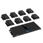 8-Port HDMI Extender/Splitter over CAT5e/6 with Loopout-40M