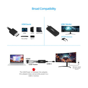 HDMI 2.0 to USB-C 4K60Hz