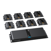 8-Port HDMI Over IP Extender 1080p – 120m (TX & 8 RXs)