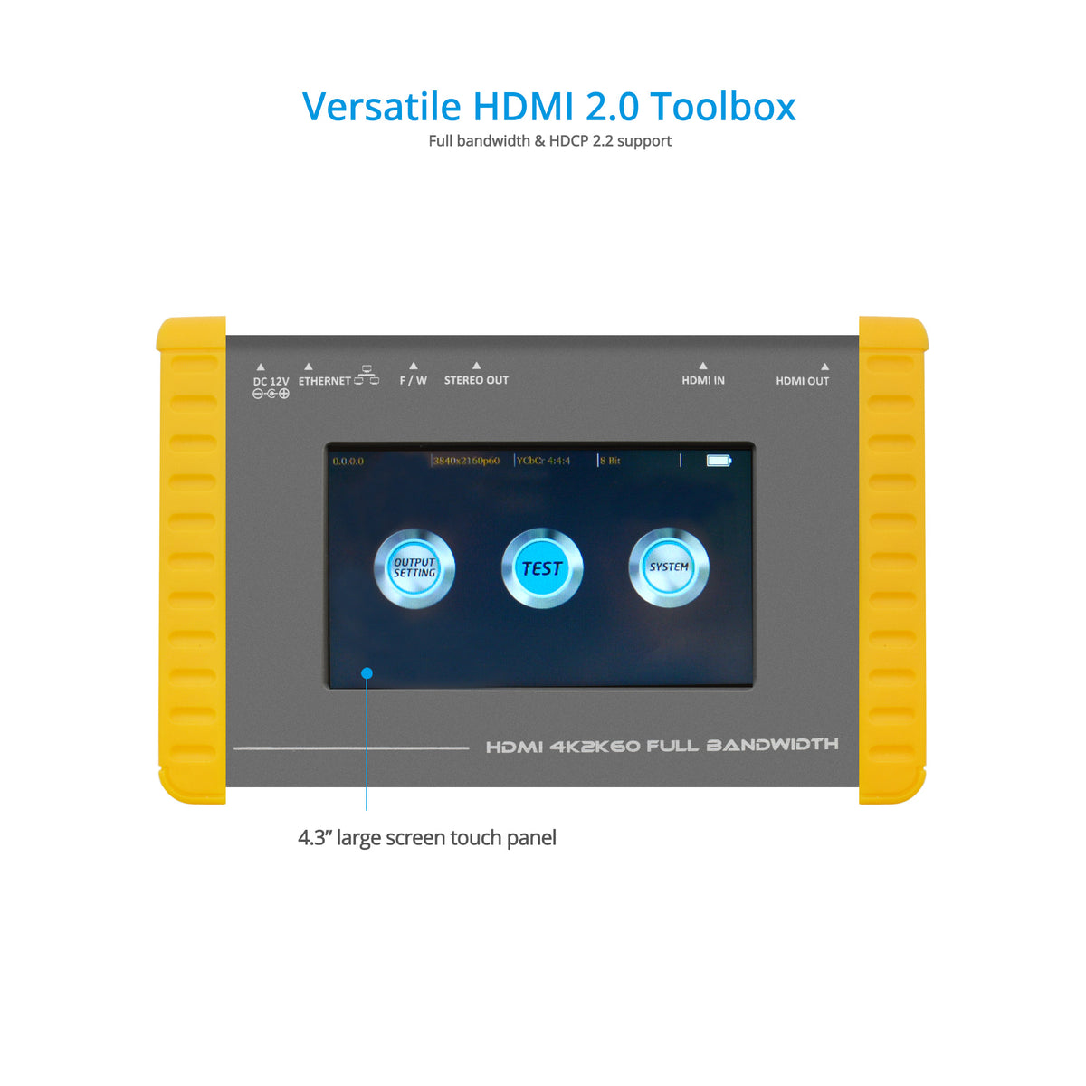 Prophecy HDMI 2.0 Pattern Generator/Analyzer