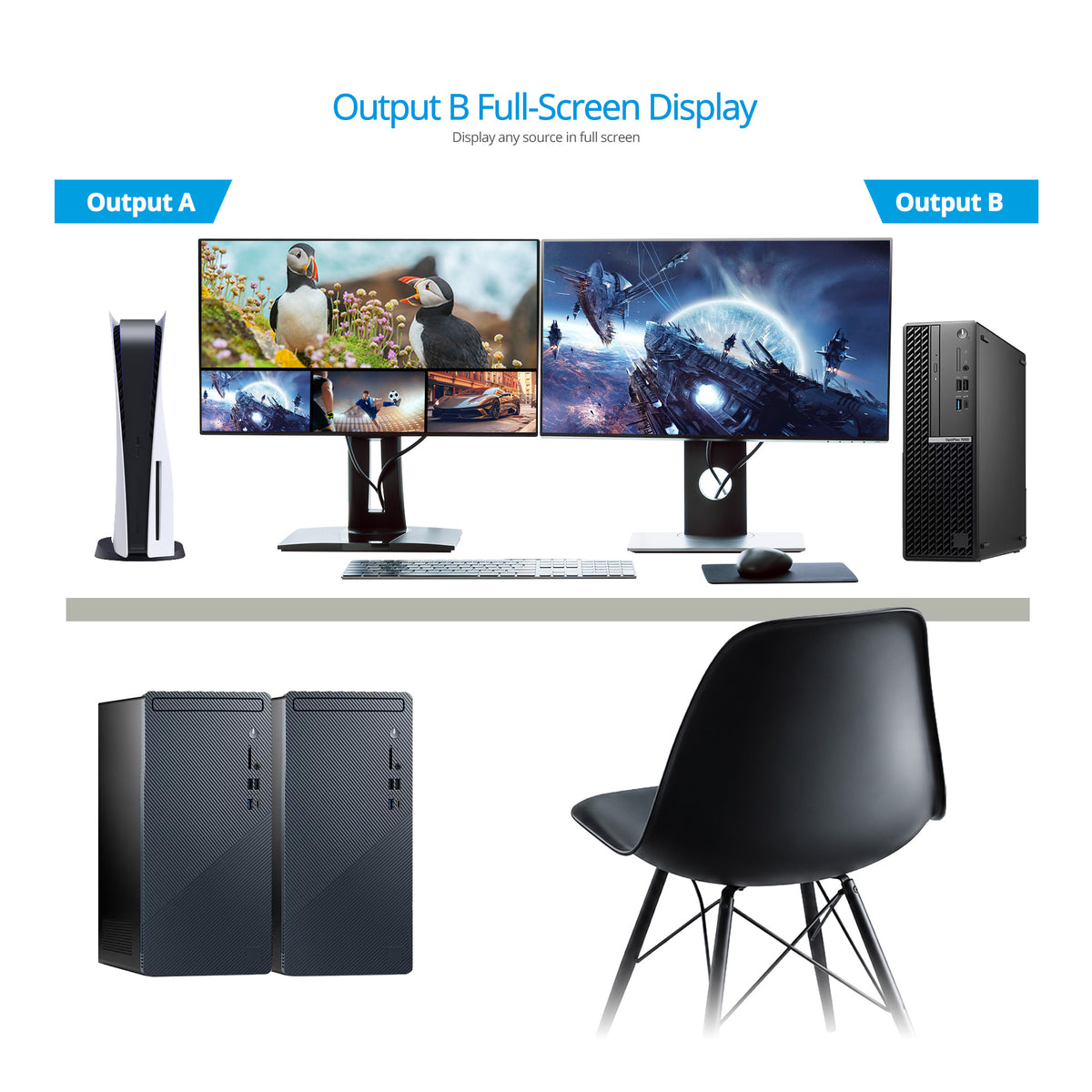 4K 4x2 HDMI Multi-Viewer