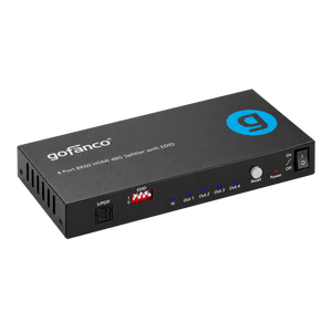 4 Port 8K60 HDMI 48G Splitter with EDID