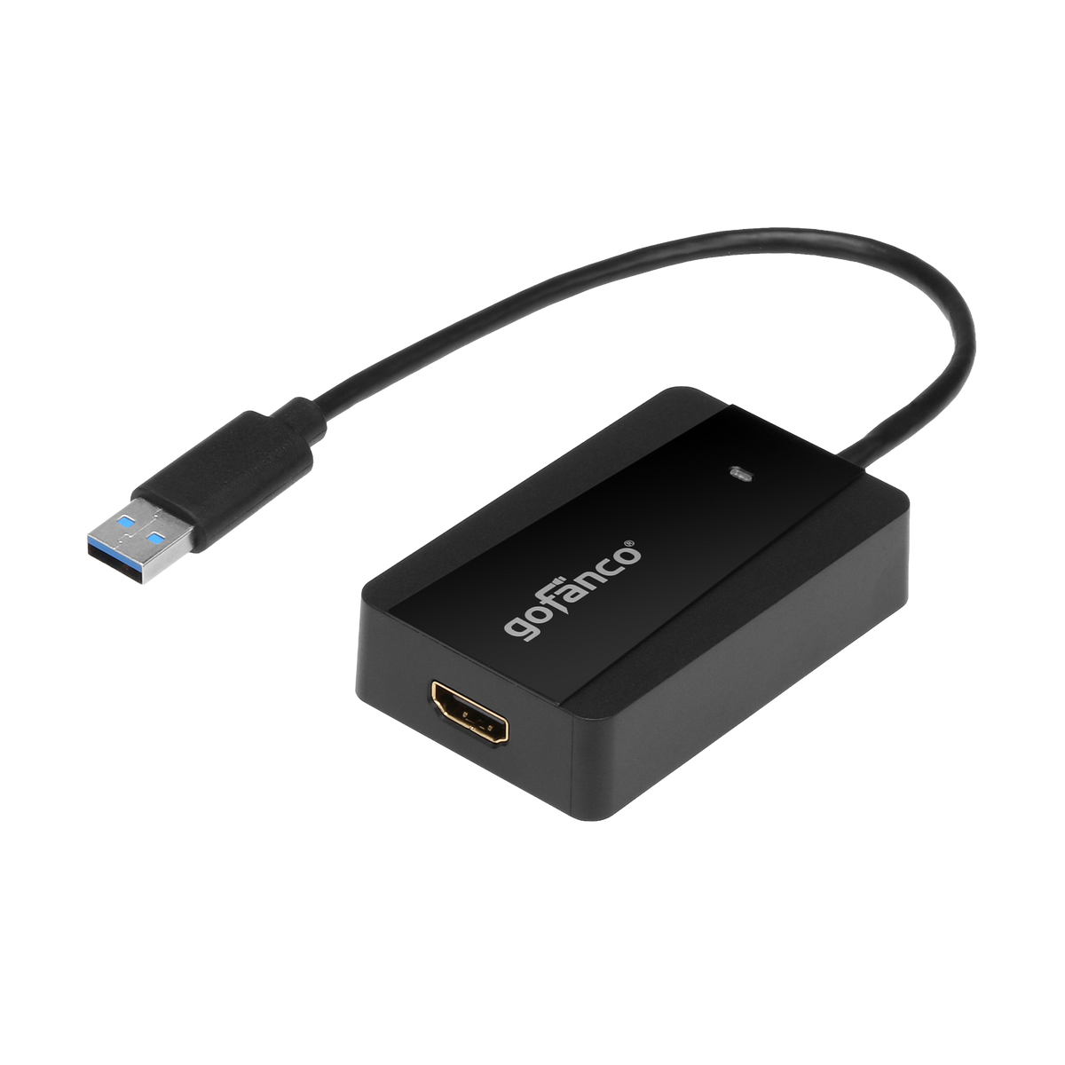 USB 3.0 to HDMI/DVI Video Adapter – Black