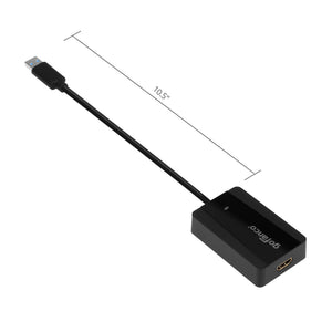 USB 3.0 to HDMI/DVI Video Adapter – Black