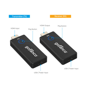 Wireless 4K HDMI Dongle Extender Kit - 98ft (30m)