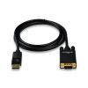 6ft DisplayPort to VGA Adapter Cable – Black (DPVGA6F)