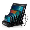 7-Port USB Charging Station – Black (USBCharge7P)