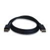 Gold Plated 6-Feet DisplayPort 1.2 Cable – Black (DPDP6F)