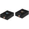 Coaxial/Toslink CAT5e/6 Extender – 300m (AudioCATExt)