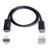 3ft DisplayPort v1.2 to HDMI Cable – Black (DP4kHDMI3F)