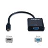 Micro HDMI to VGA Active Adapter – Black (MicroHDVGA)