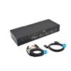 4-Port 1080p KVM with Mouse Roaming and USB 3.0 Hub (PRO-KVMaud4P-RM)