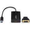 USB 3.0 to HDMI/DVI Video Adapter – Black (USB3HDMI)