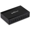 60W 10-Port USB Charger (Black) (USBCharge10P)