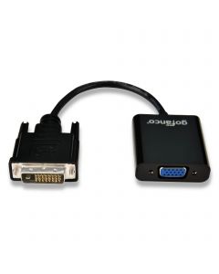 Male DVI to Female VGA adapter converter gofanco U shape