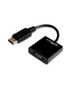 Male DisplayPort to Female VGA adapter gofanco