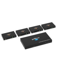 1x4 HDMI 2.0 CAT Extender/Splitter – 60m (HD20Ext4P-LT)