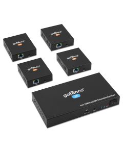 1x transmitter and 4x receiver hdmi extender splitter gofanco prophecy