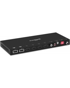 HDMI 2.0 2x4 Splitter/Switch with Audio Extractor 4K gofanco