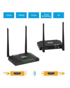 Dual Antenna Wireless HDMI Extender KIT (150m) Transmitter and Receiver gofanco