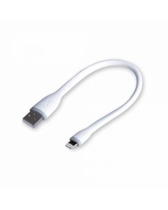 Flexible Lightning to USB Charging Cable (25 cm.) white