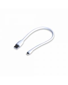 Flexible Lightning to USB Charging Cable (35 cm.) white
