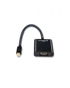 Male Mini DisplayPort to Female VGA adapter gofanco U shape
