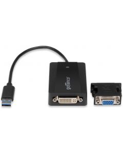 Male USB 3.0 to Female DVI or VGA adapter hybrid gofanco