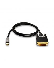 mini displayport to DVI adapter cable 3ft gold plated