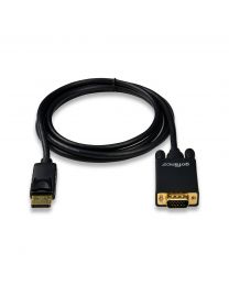 displayport to VGA adapter cable 6ft gold plated