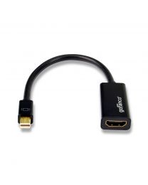 Male Mini DisplayPort to Female HDMI adapter gold plated gofanco U shape