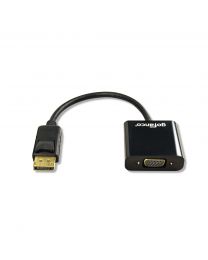 Male DisplayPort to Female VGA adapter 