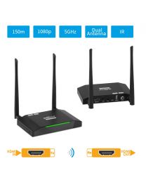 Dual Antenna Wireless HDMI Extender KIT (150m) Transmitter and Receiver gofanco