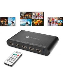 4x1 HDMI Quad-Viewer and Seamless Switcher (PRO-QuadView)