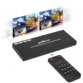 4K 4x2 HDMI Multi-Viewer (QuadView4K-Dual)