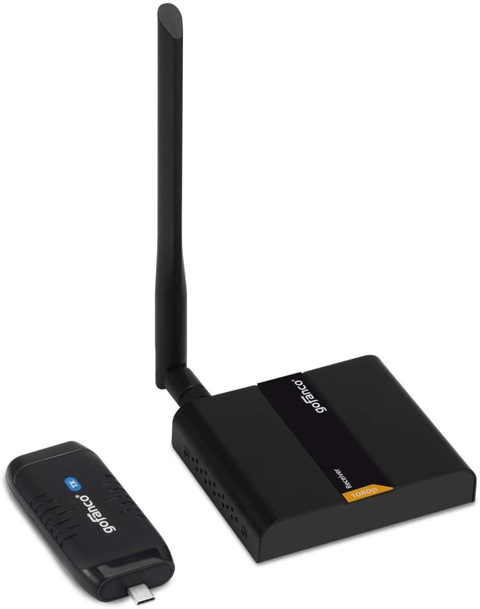 Wireless USB C to HDMI Extender Kit 1080p 98 ft. gofanco