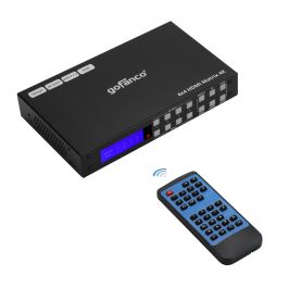 格安！！gofanco 4K 4x4 HDMIマトリックススプリッタ/スイッチ 格安！！gofanco 4K 4x4 HDMIマトリックススプリッタ/スイッチ